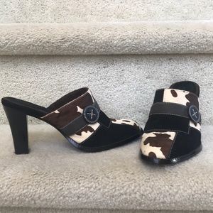 Cowhide Mules